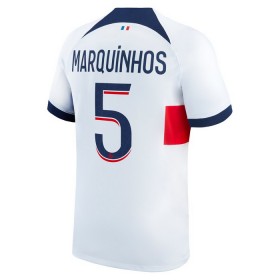 Paris Saint-Germain Marquinhos 5 Bortedrakt 2023-24 Kortermet